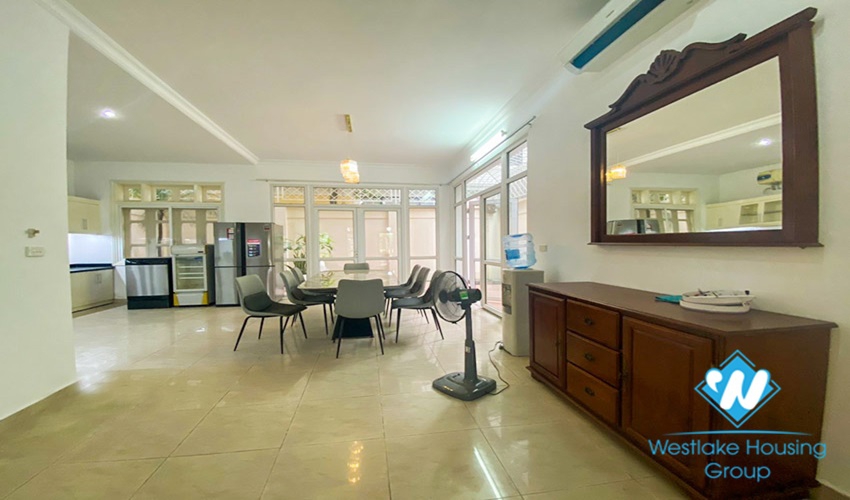 Fully furnished house for lease in Ciputra, Tay Ho, Ha Noi